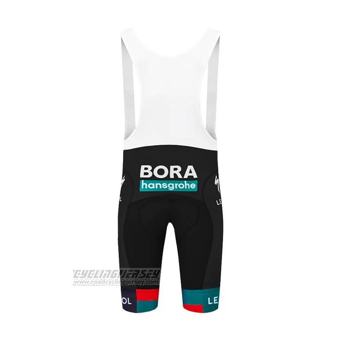 2023 Cycling Jersey Women Bora Hansgrohe Green Short Sleeve and Bib Short